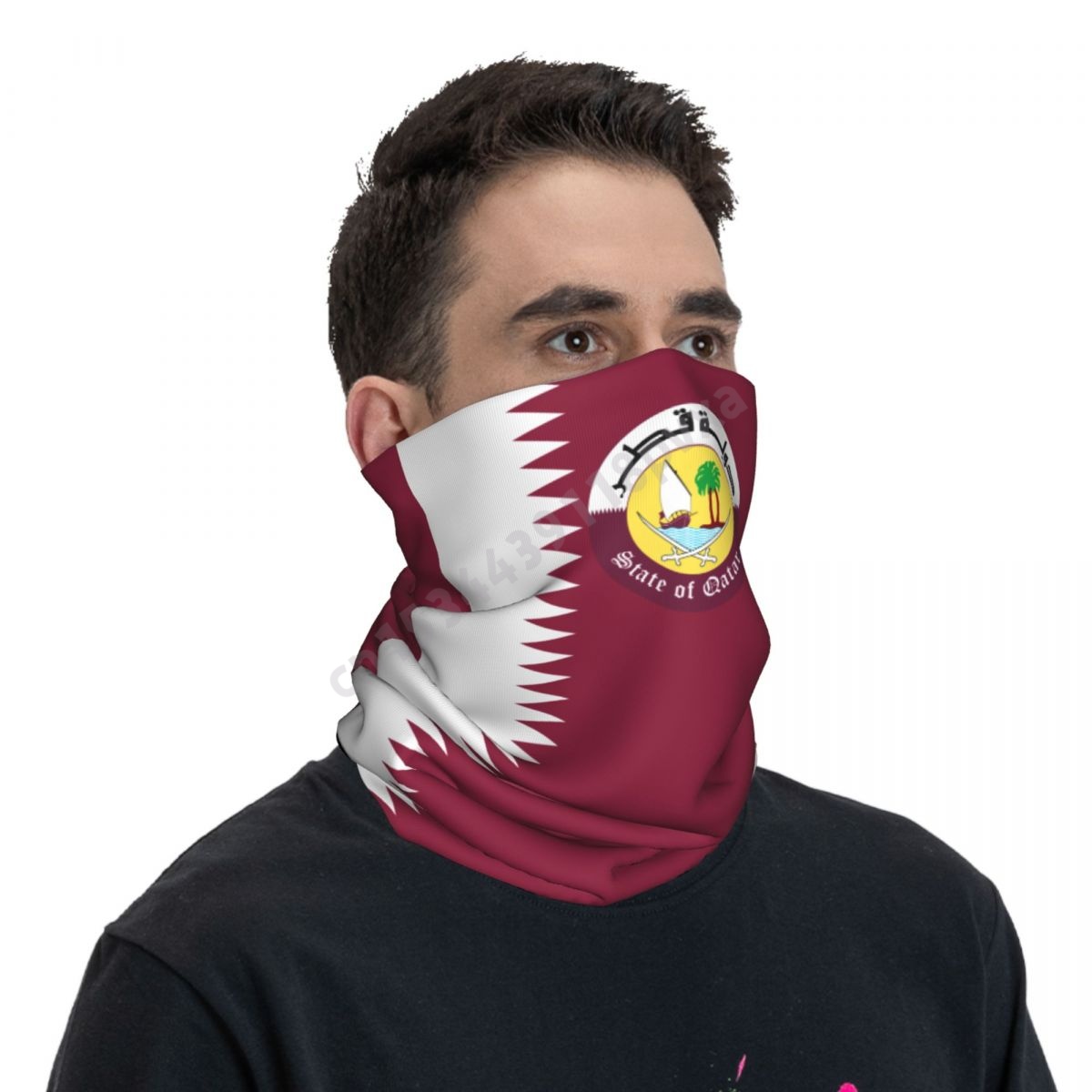Qatar Flag Qatari National Nec - Men'S Fashion Qatar recension och pris