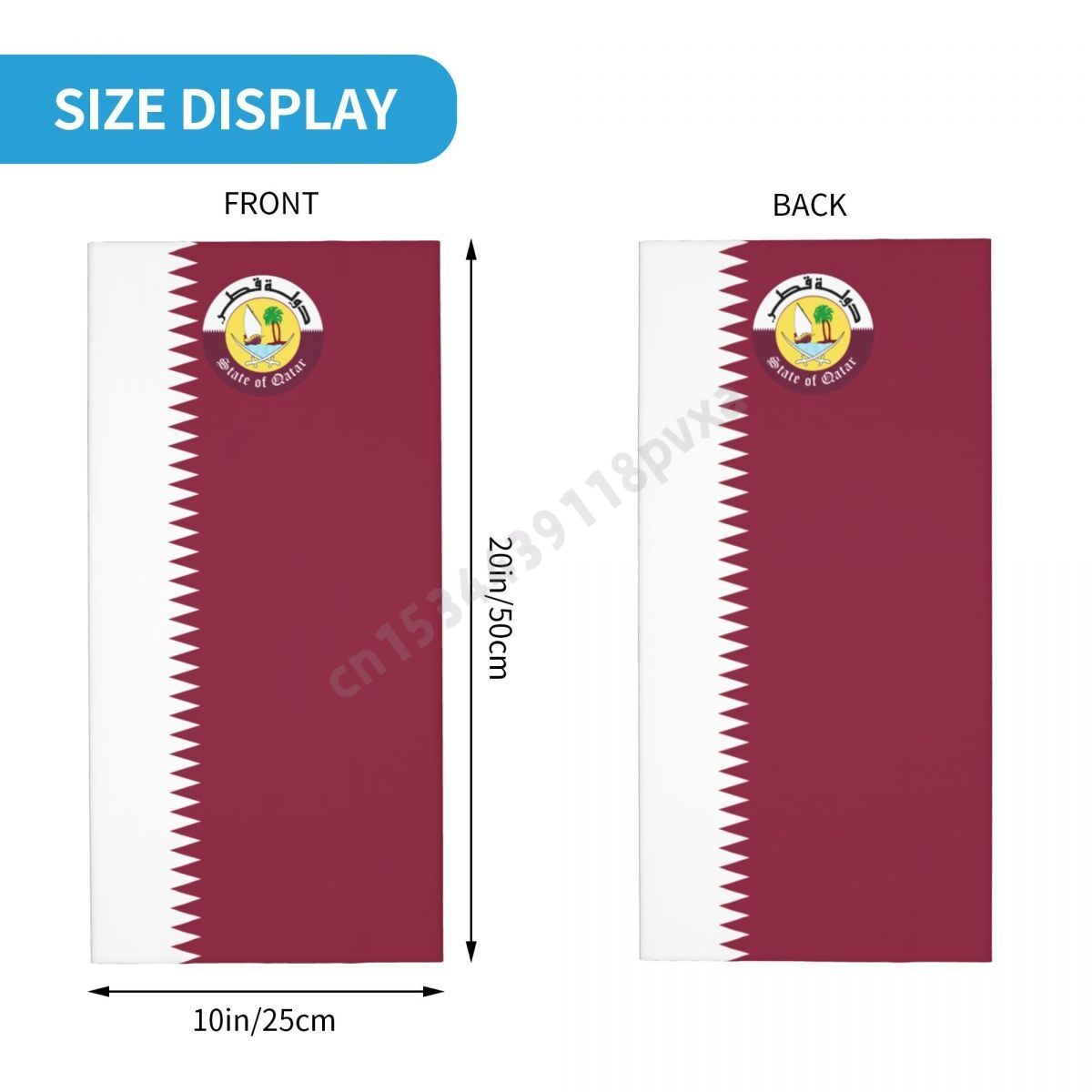 Qatar Flag Qatari National Nec - Men'S Fashion Qatar recension och pris
