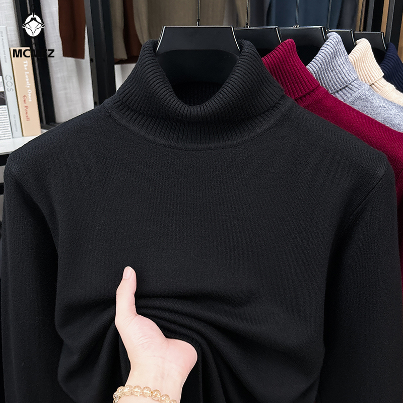 Mens Relaxed Turtleneck Knit S - Turtleneck Sweater Men recension och pris