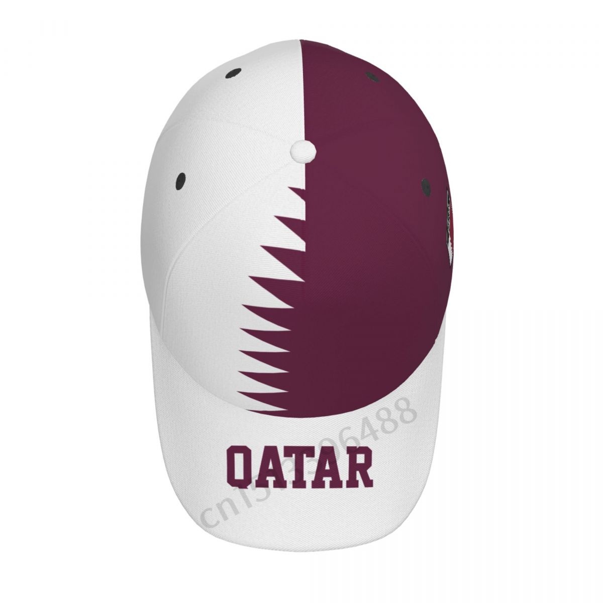 2025 Qatar Flag 3D Soccer Hats - Men'S Fashion Qatar recension och pris