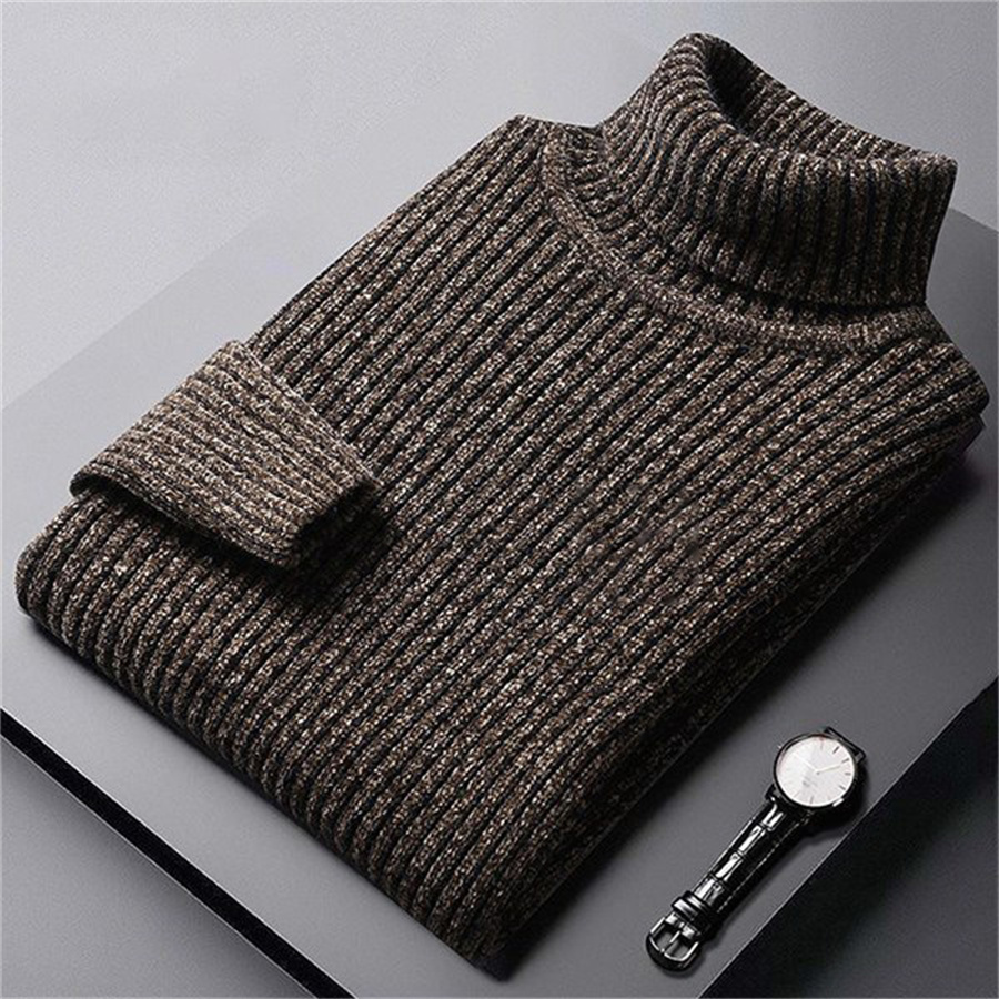 2026 New Men's Thick Warm Swea - Turtleneck Sweater Men recension och pris