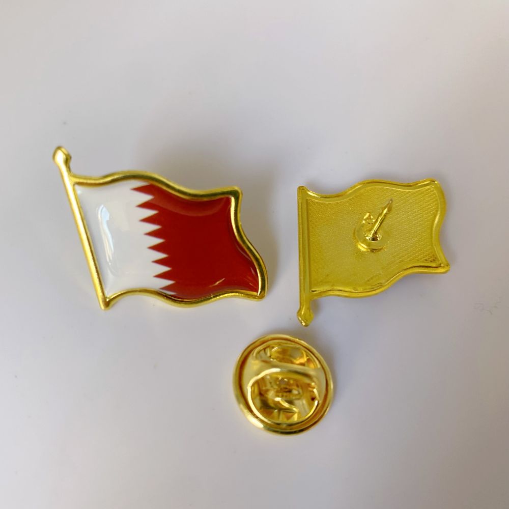 Qatar Flag Lapel Pin - Enamel  - Men'S Fashion Qatar recension och pris