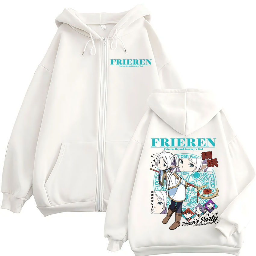 Anime Frieren: Beyond Journey' - Mens Fashion Zip Up Hoodies recension och pris