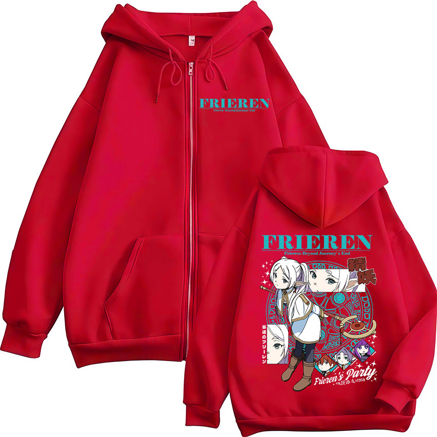 Anime Frieren: Beyond Journey' - Mens Fashion Zip Up Hoodies recension och pris