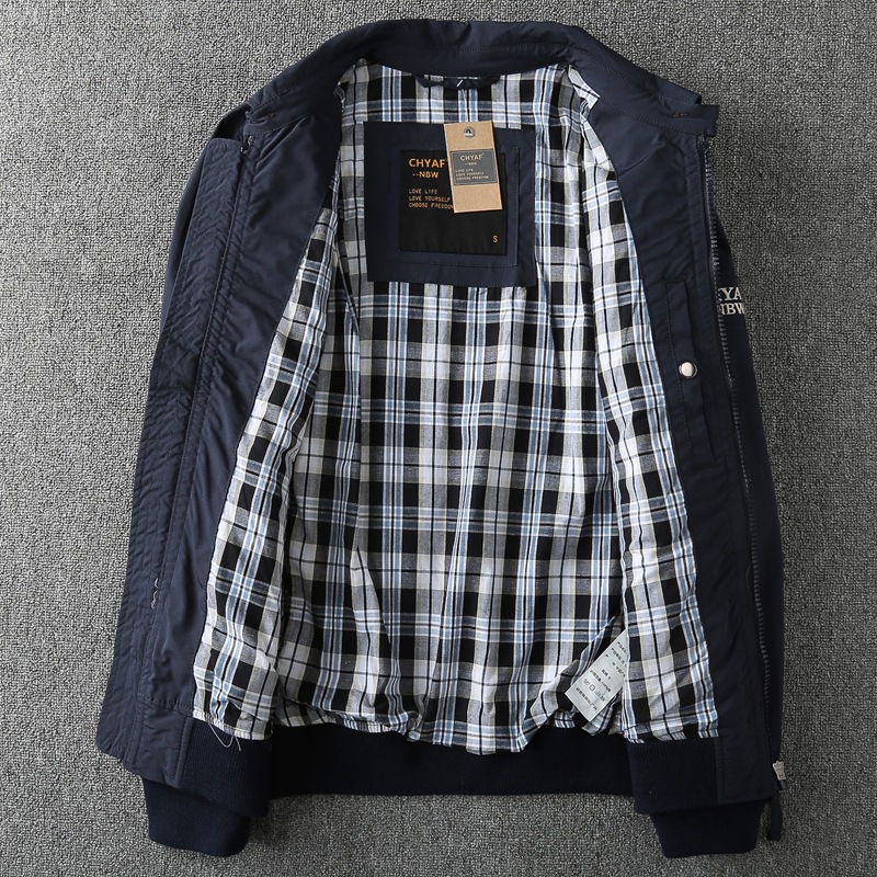 Spring Casual Solid Fashion Sl - Mens Fashion Bomber Jacket recension och pris
