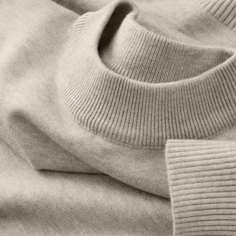 Autumn New Men's Casual Mock T - Turtleneck Sweater Men recension och pris
