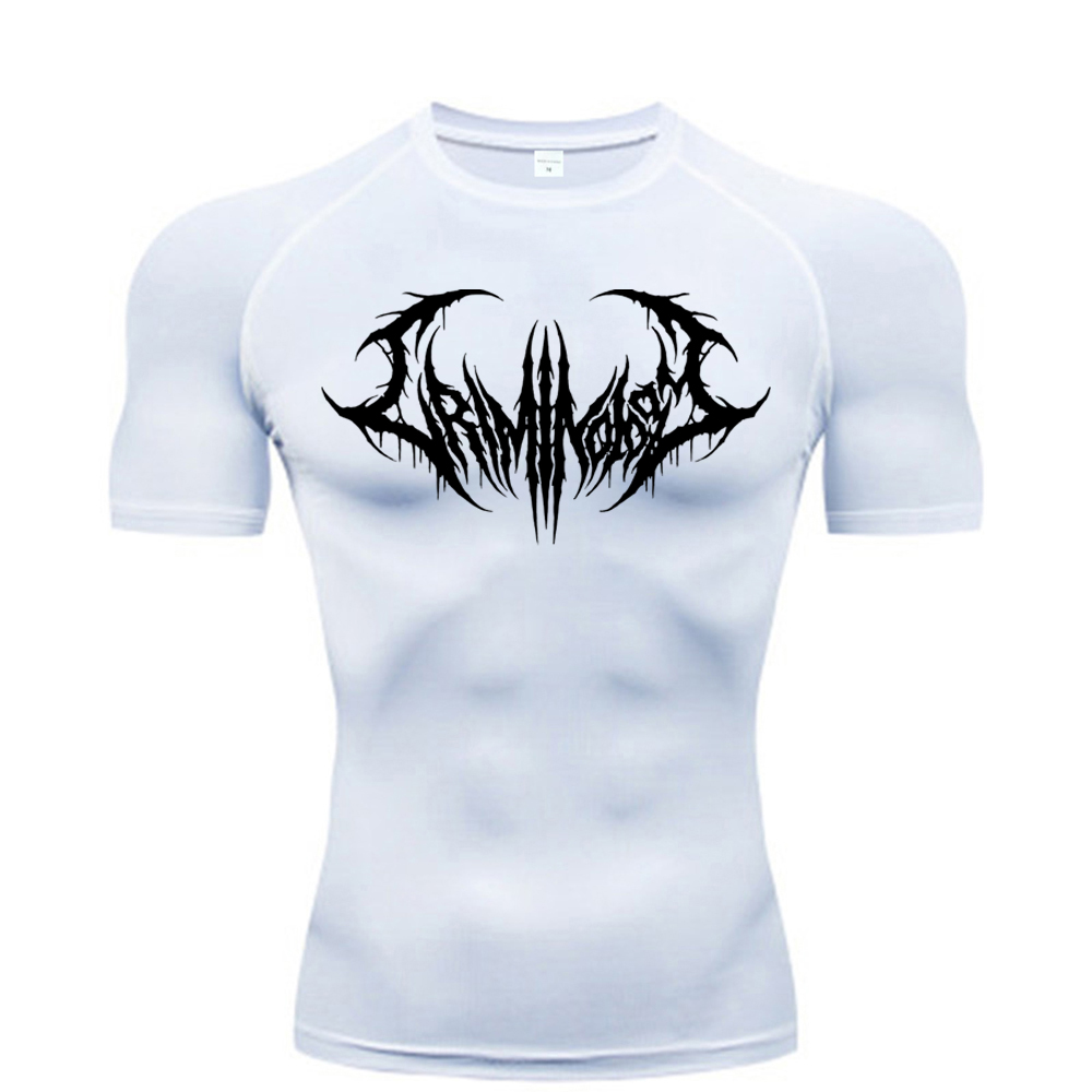 Men's Quick Dry Compression Gy - Muscle Tee Workout recension och pris