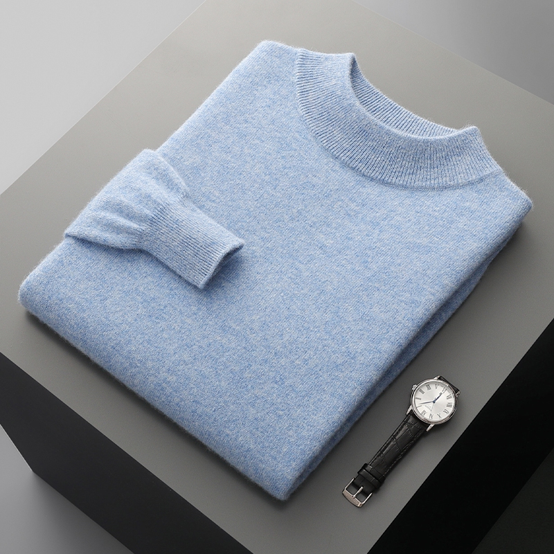 Autumn and Winter Men's Cashme - Turtleneck Sweater Men recension och pris