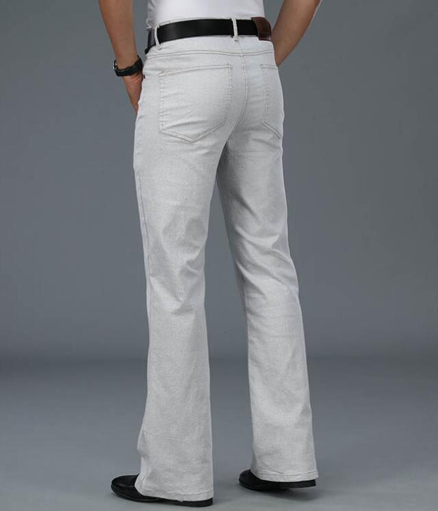 Men's Beige Loose Jeans Fashio - Men'S Fashion Jeans And Boots recension och pris