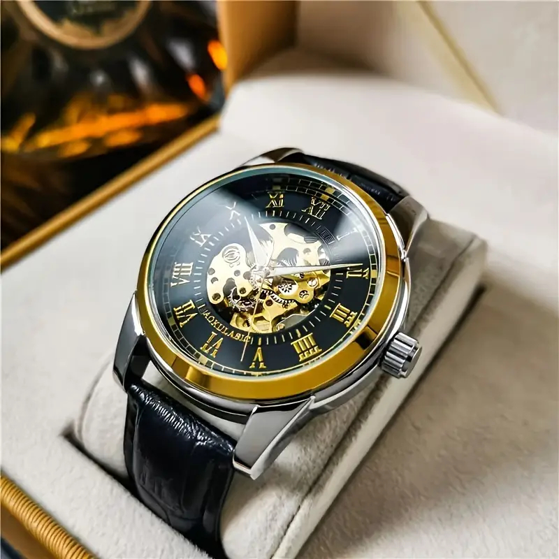 [Automatic Mechanical Men's Wa - Mens Fashion Young recension och pris