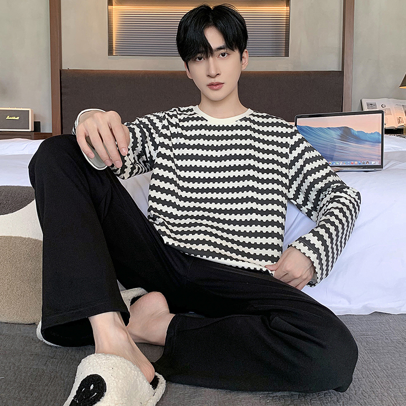 Korean Fashion Men's Cotton Pa - Mens Fashion Young recension och pris