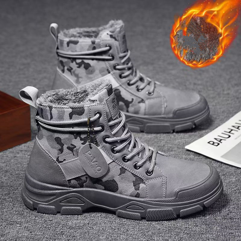 2025 Winter Camouflage Insulat - Men'S Fashion Jeans And Boots recension och pris