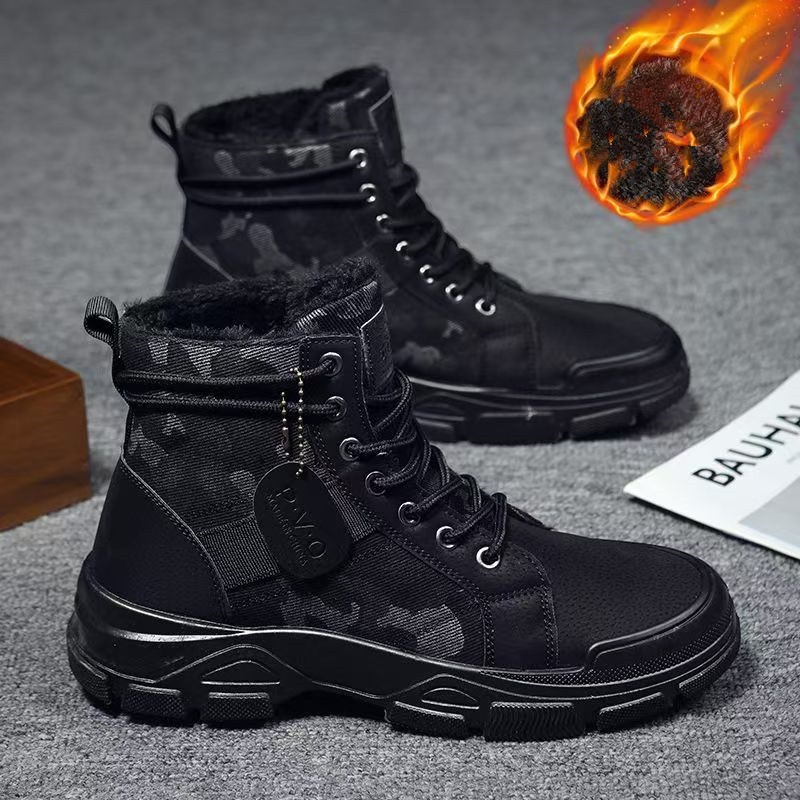 2025 Winter Camouflage Insulat - Men'S Fashion Jeans And Boots recension och pris