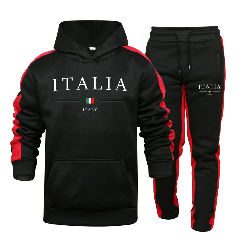 Men's Tracksuit 2 Pcs Sets Fas - Mens Fashion Suits recension och pris