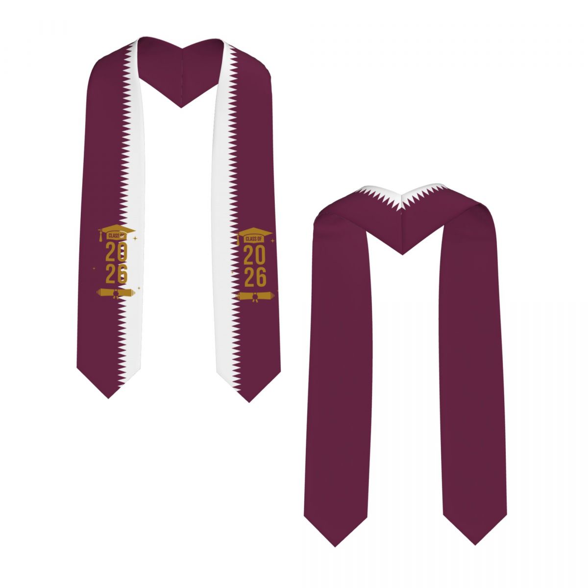 Class Of 2026 Qatar Flag Gradu - Men'S Fashion Qatar recension och pris