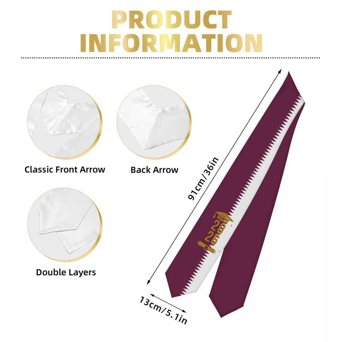 Class Of 2026 Qatar Flag Gradu - Men'S Fashion Qatar recension och pris
