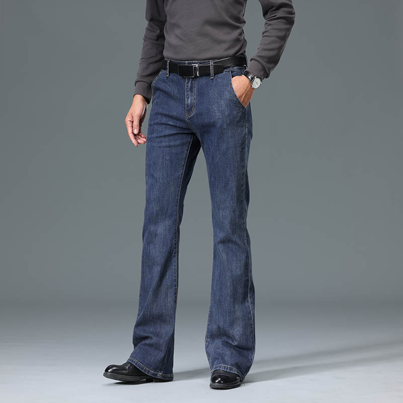 Denim Flared Jeans For Male Fl - Men'S Fashion Jeans And Boots recension och pris