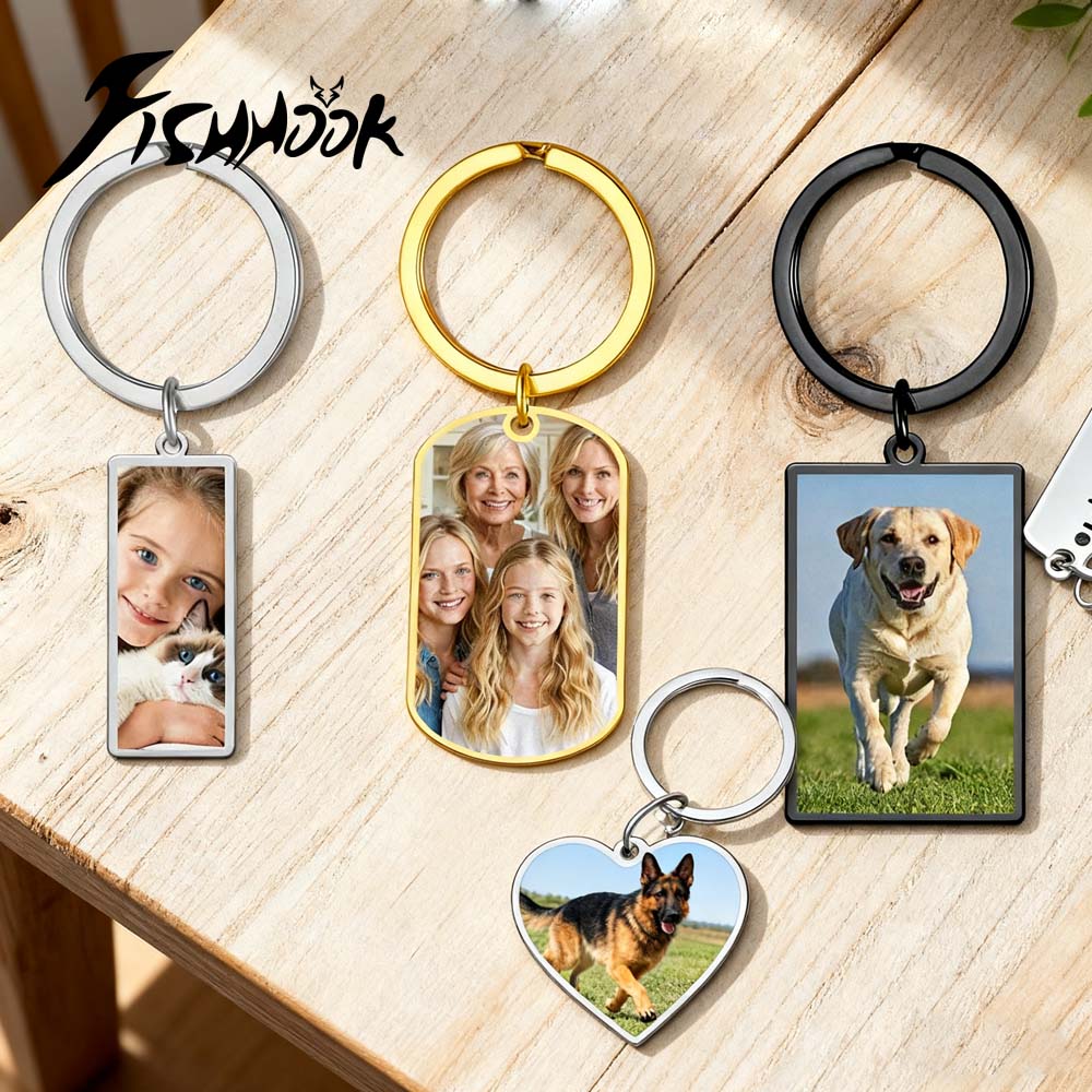 Family Couple Print Demand Pho - Men'S Fashion Gold Chain recension och pris