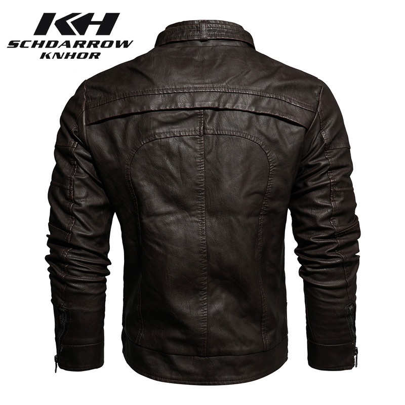 Men's Leather Jacket Autumn Wi - Mens Fashion Bomber Jacket recension och pris
