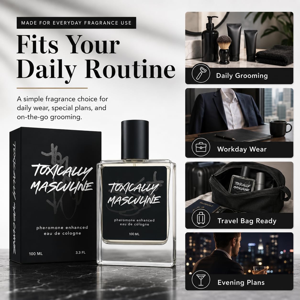 Toxically Masculine Cologne In - Mens Fashion Modern recension och pris