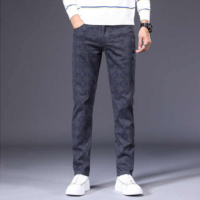 6 colors classic plaid casual  - Mens Fashion Young recension och pris