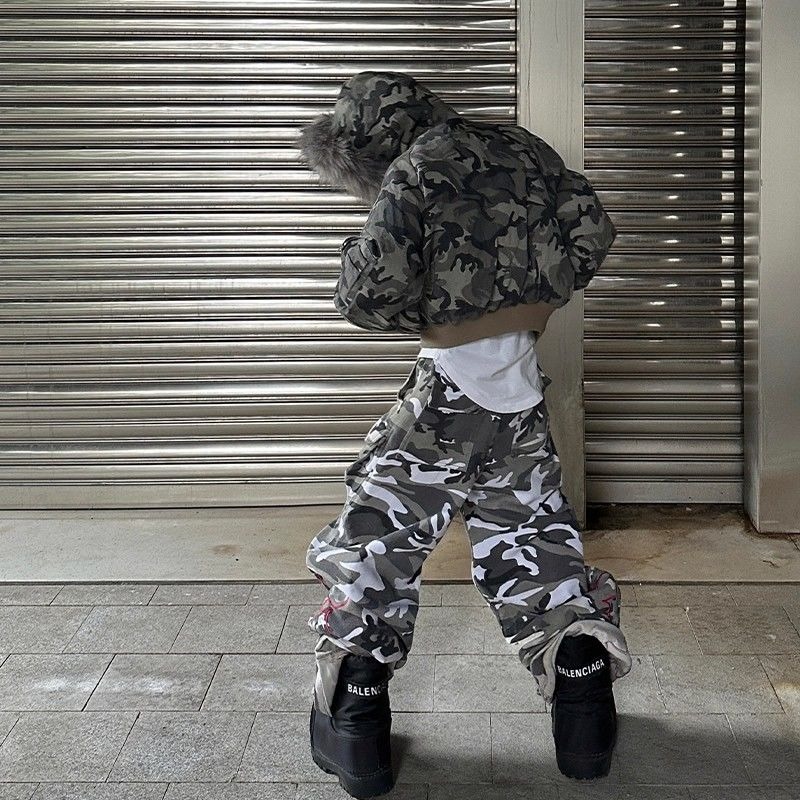 Mens Jacket Washed Camouflage  - Mens Fashion Bomber Jacket recension och pris