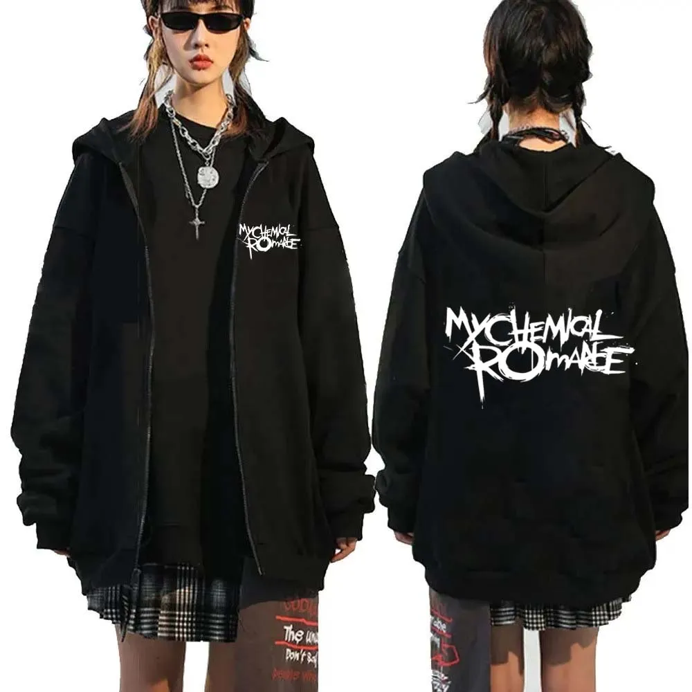 Rock Band My Chemical Romance  - Mens Fashion Zip Up Hoodies recension och pris