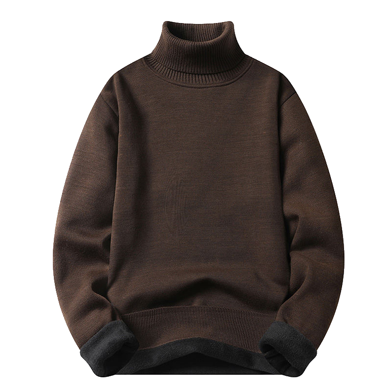 Mens Turtleneck Sweater Fleece - Turtleneck Sweater Men recension och pris