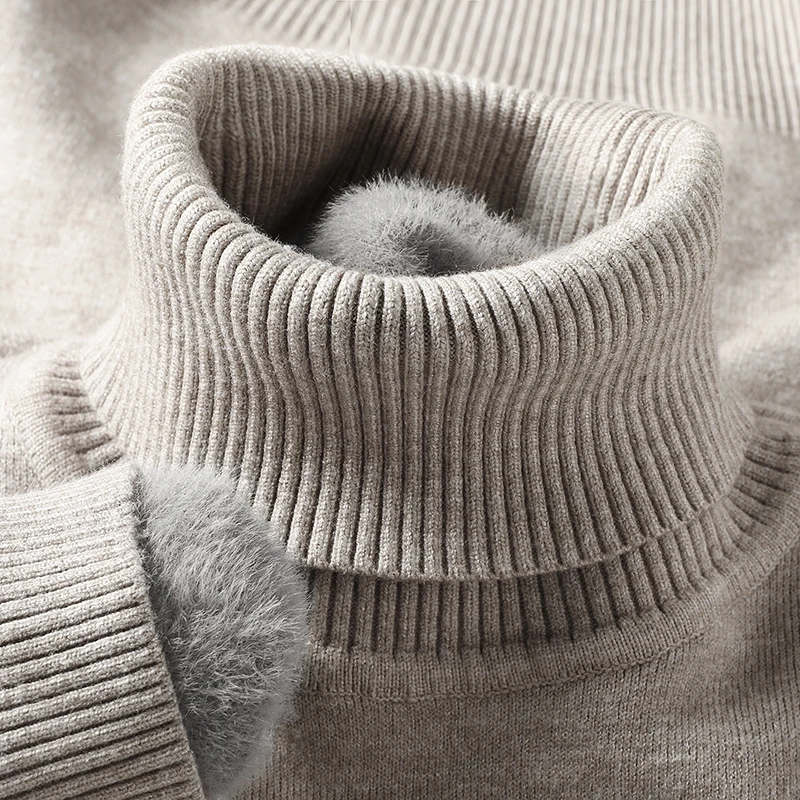 Sweatwear Mens Anti-pilling Hi - Turtleneck Sweater Men recension och pris